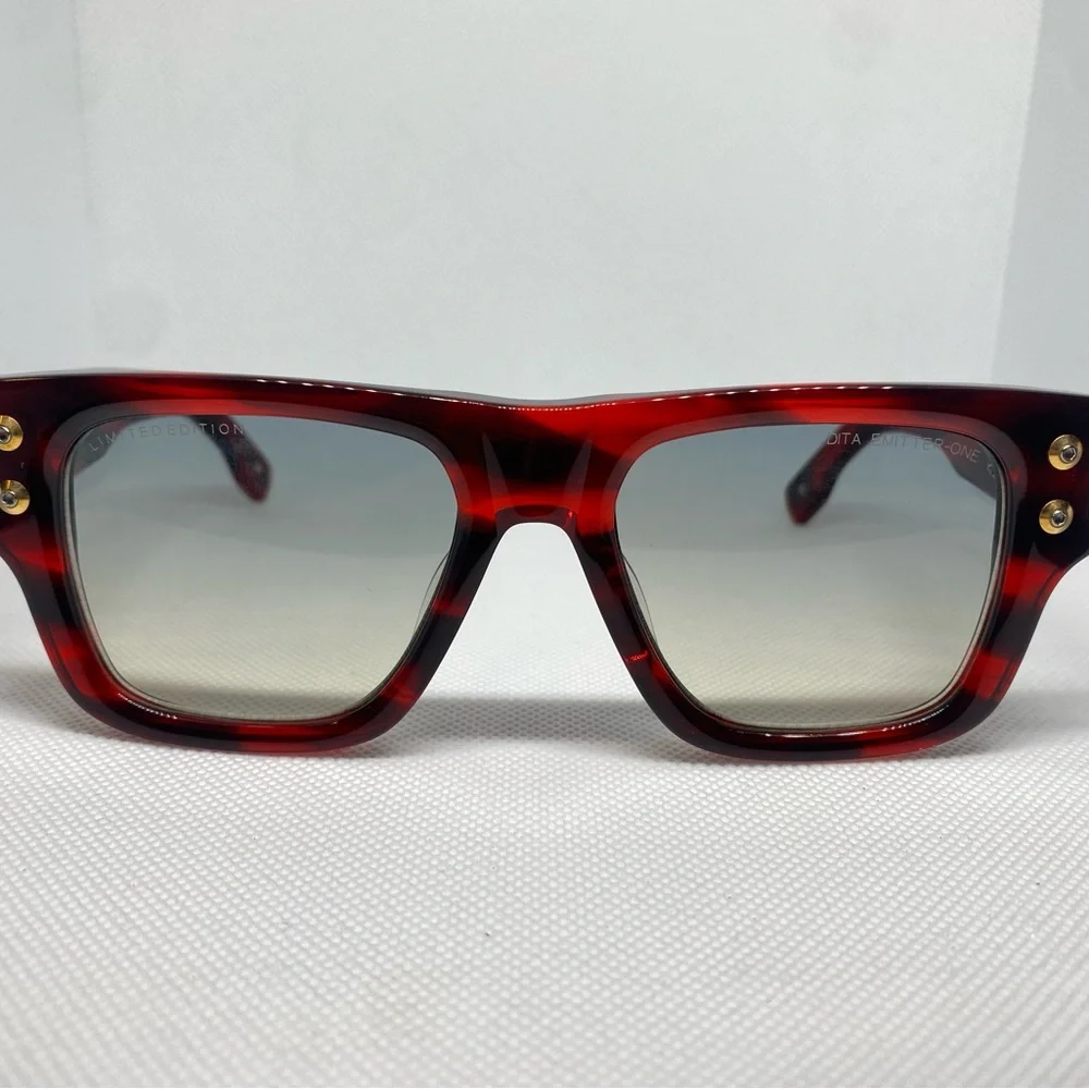 DITA Emitter One Red and Gold Sunglasses